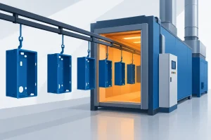 Powder Coating Curing Ovens Built for Consistency