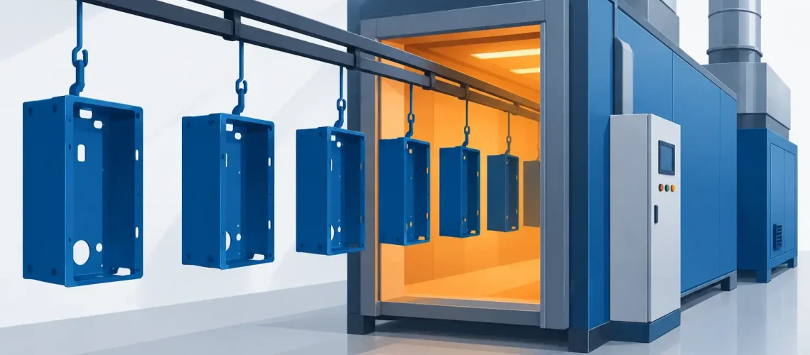 Powder Coating Curing Ovens Built for Consistency